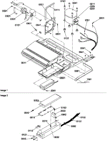 Machine Compartment parts for Amana Side-By-Side Refrigerator SBDE20S4SW-P1190903WW from AppliancePartsPros.com