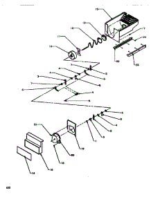 Crushed Ice Bucket parts for Amana Side-By-Side Refrigerator SBDE520NW-P1181201WW from AppliancePartsPros.com