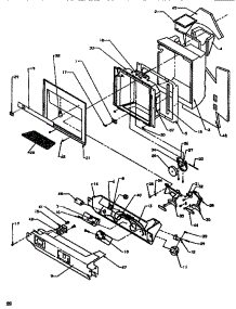 Ice & Water Cavity parts for Amana Side-By-Side Refrigerator SBDE520SW-P1185201WW from AppliancePartsPros.com