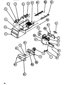 Ice Bucket & Icemaker parts for Amana Side-By-Side Refrigerator SBDT520J-P7845303W from AppliancePartsPros.com