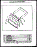 Black Glass Storage Drawer Assembly (Gbe26fcod) (Sbe26fcod)