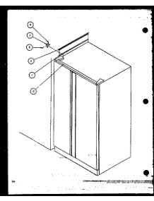 B18 Trim Kit Assembly (Sbi20k / P1102509w) parts for Amana Side-By-Side Refrigerator SBI20K-P1102509W from AppliancePartsPros.com