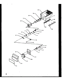 Crushed Ice Bucket (Sbd20ne / P1162503we) (Sbd20nw / P1162503ww) parts for Amana Side-By-Side Refrigerator SBI20NW-P1162902WW from AppliancePartsPros.com