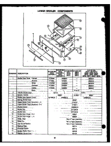 Lower Broiler Components (Gbp24fc) (Sbp24fc) (Gbk24fc) (Sbk24fc) (Gbp24aa0pu) (Sbp24aa0pu) (Gbk24aa0pu) (Sbk24aa0pu) (Gbp26aa) (Sbp26aa) (Gbk26aa) (Sbk26aa) (Sbp26ab) (Gbp26ab) (Sbk26ab) (Gbk26ab) (Sbp26cb) (Gbp26cb) (Gbk26cb) (Sbk26cb) (Gbp26db) (Sbp26db parts for Amana Gas Range SBP24AA0PU from AppliancePartsPros.com
