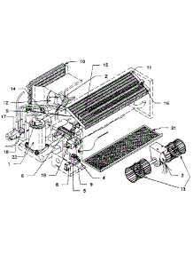 Functional Replacement Parts / Eh120x2 parts for Climette/Keeprite/Zoneaire Heating Cooling Combined Unit SC120H-2-4.2 from AppliancePartsPros.com