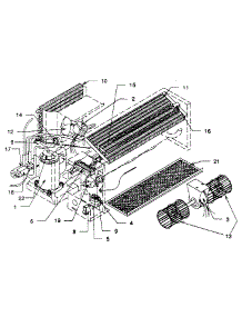 Functional Replacement Parts / Ak123at parts for Climette/Keeprite/Zoneaire Heating Cooling Combined Unit SC120H-2-4.2 from AppliancePartsPros.com
