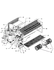 Functional Replacement Parts / Ph120x2 parts for Climette/Keeprite/Zoneaire Heating Cooling Combined Unit SC150H-7-2 from AppliancePartsPros.com