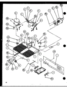 Machine Compartment (Sc19j / P7804507w) parts for Amana Side-By-Side Refrigerator SC19J-P7804507W from AppliancePartsPros.com