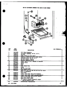 Add On Ice Maker Assembly (Ic4 / P7808101w) parts for Amana Side-By-Side Refrigerator SC22J-P7870120W from AppliancePartsPros.com