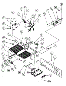 Machine Compartment parts for Amana Side-By-Side Refrigerator SC25H from AppliancePartsPros.com