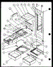 Refrigerator Shelving And Drawers (Sc25j / P7870113w) (Sc25jp / 7870114W) (Sc25j / P1104027w) (Sc25jp / P1104028w)