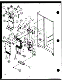 Evaporator And Iar Handling (Sc22j / P1116001w) (Sc22j / P1116002w) parts for Amana Side-By-Side Refrigerator SC25JP-P1116203W from AppliancePartsPros.com