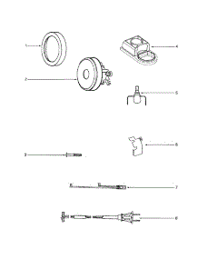 Motor / Cord / Terminal parts for Eureka Canister Vacuum SC3683A from AppliancePartsPros.com