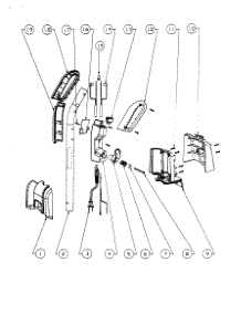 Handle Assembly parts for Eureka Upright Vacuum SC4570AT from AppliancePartsPros.com
