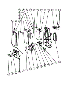 Housing parts for Eureka Upright Vacuum SC4570AT-1 from AppliancePartsPros.com