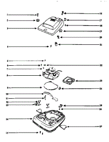 Hood Assembly parts for Eureka Upright Vacuum SC679J from AppliancePartsPros.com