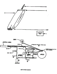 Handle And Bag Housing parts for Eureka Upright Vacuum SC684F from AppliancePartsPros.com