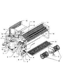 Functional Replacement Parts / Prh56xa3 parts for Climette/Keeprite/Zoneaire Heating Cooling Combined Unit SC75EC-2-2.5 from AppliancePartsPros.com