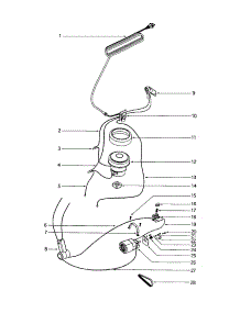 Motor / Circuit Breaker parts for Eureka Upright Vacuum SC785AT-1 from AppliancePartsPros.com