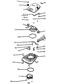 Nozzle And Motor Assembly parts for Eureka Upright Vacuum SC886D from AppliancePartsPros.com