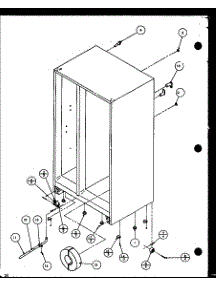 Water Tank (Scd19h / P7804503w) parts for Amana Side-By-Side Refrigerator SCD19H-P7804503W from AppliancePartsPros.com