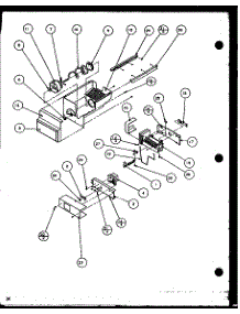Ice Bucket And Ice Maker (Scd19h / P7804503w) parts for Amana Side-By-Side Refrigerator SCD19H-P7804503W from AppliancePartsPros.com
