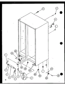Drain And Rollers (Scd22j / P7870121w) (Scd22j / P1104021w) (Scd22j / P1104022w) parts for Amana Side-By-Side Refrigerator SCD22J-P1104021W from AppliancePartsPros.com