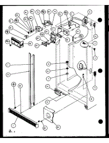 Refrigerator (Scd19j / P7804506w) (Scd19j / P7804508w) parts for Amana Side-By-Side Refrigerator SCD22J-P1104022W from AppliancePartsPros.com