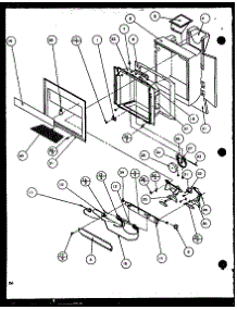 Ice And Water Cavity (Scd22j / P1116101w) (Scd22j / P1116102w) parts for Amana Side-By-Side Refrigerator SCD22J-P1116101W from AppliancePartsPros.com