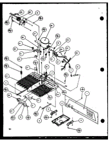 Machine Compartment (Scd22j / P1116101w) (Scd22j / P1116102w) parts for Amana Side-By-Side Refrigerator SCD22J-P1116102W from AppliancePartsPros.com