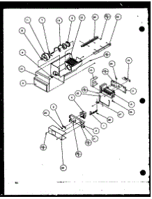 Ice Bucket And Ice Maker (Scd25j / P1116301w) (Scd25j / P1116302w) (Scd25jb / P1116303w) (Scd25jb / P1116304w) parts for Amana Side-By-Side Refrigerator SCD22J-P1116102W from AppliancePartsPros.com