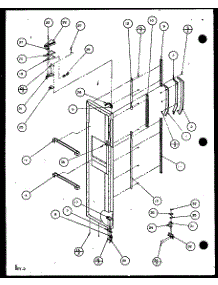 Freezer Door (Scd19j / P7804506w) (Scd19j / P7804508w) parts for Amana Side-By-Side Refrigerator SCD22J-P7870121W from AppliancePartsPros.com