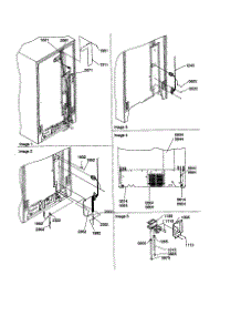 Cabinet Back / Water Valve parts for Amana Side-By-Side Refrigerator SCD23VBW-P1315305WW from AppliancePartsPros.com
