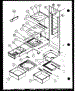 Refrigerator Shelving And Drawers (Scd25j / P7870115w) (Scd25jb / P7870116w) (Scd25jp / P7870117w)