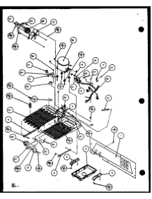 Machine Compartment (Scd25j / P1104013w) (Scd25jb / P1104015w) (Scd25jp / P1104017w) parts for Amana Side-By-Side Refrigerator SCD25JB-P1104015W from AppliancePartsPros.com