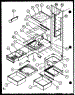 Refrigerator Shelving And Drawers (Scd25j / P1104014w) (Scd25jb / P1104016w) (Scd25jp / P1104018w)