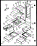 Refrigerator Shelving And Drawers (Scd25j / P1104013w) (Scd25jb / P1104015w) (Scd25jp / P1104017w)