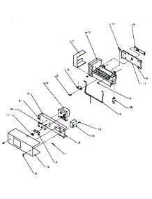 Ice Maker parts for Amana Side-By-Side Refrigerator SCD25N2L-P1181319WL from AppliancePartsPros.com