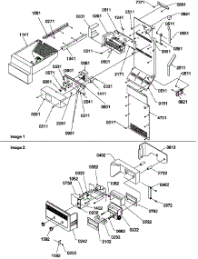 Ice Maker / Control Assy parts for Amana Side-By-Side Refrigerator SCD25TW-P1190422WW from AppliancePartsPros.com
