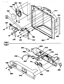 Ice / Water Cavity / Bracket Assembly parts for Amana Side-By-Side Refrigerator SCD25TW-P1190426WW from AppliancePartsPros.com
