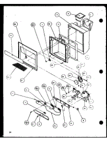 Ice And Water Cavity (Scde25j / P7870104w) parts for Amana Side-By-Side Refrigerator SCDE25J-P7870104W from AppliancePartsPros.com