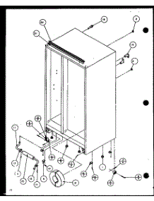 Drain And Rollers parts for Amana Side-By-Side Refrigerator SCDT20H-P7836028W from AppliancePartsPros.com