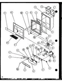 Ice And Water Cavity (Scd19h / P7804503w) parts for Amana Side-By-Side Refrigerator SCDT22H-P7836011W from AppliancePartsPros.com