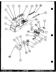 Ice Bucket And Ice Maker (Scdt22h / P7836011w) (Scdt25h / P7836001w) parts for Amana Side-By-Side Refrigerator SCDT22H-P7836011W from AppliancePartsPros.com