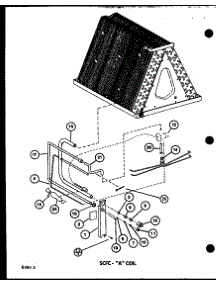 Scfc- "A" Coil (Scfc18aova / P6917102c) (Scfc24aova / P6917103c) (Scfc18aovb / P6917105c) (Scfc24aovd / P6917107c) (Scfc24aovb / P6917105c) parts for Amana Central Air Conditioner SCFC18AOVA/P6917102C from AppliancePartsPros.com