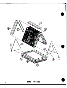 Scfc - "A" Coil (Scfc42auma / P6944901c) (Scfc42aumb / P6944904c) (Scfc48auma / P6944902c) (Scfc48aumb / P6944905c) (Scfc60auma / P6944903c) (Scfc60aumb / P6944906c) parts for Amana Central Air Conditioner SCFC42AUMB/P6944904C from AppliancePartsPros.com