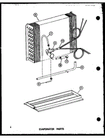 Evaporator Parts parts for Amana Central Air Conditioner SCFC42HOH-B/P9920005C from AppliancePartsPros.com