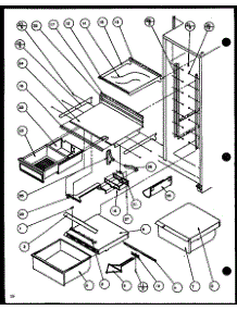 Factory Installed Ice Maker (Scti20h / P7836030w) (Sbi20h / P7836032w) parts for Amana Side-By-Side Refrigerator SCTI20H-P7836030W from AppliancePartsPros.com
