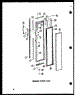 Freezer Door Assy (Sr25w-A / P60340-15Wa) (Sr25w-C / P60340-15Wc) (Sr25w-Ag / P60340-15Wg) (Sr25w / P60340-15W) (Sd25w / P60340-25W) (Sd25w-C / P60340-25Wc) (Sd25w-Ag / P60340-25Wg) (Sd25w-A / P60340-25Wa) (Sr22w / P60340-18W) (Sr25w-C / P60340-18Wc) (Sr25w-Ag / P60340-18Wg) (