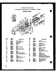 8 Cube Compact Ice Maker (Sr25w / P60350-27W) (Sr25w-C / P60350-27Wc) (Sr25w-Ag / P60350-27Wg) (Sr25w-A / P60350-27Wa) (Sd25w-C / P60350-28Wc) (Sd25w-A / P60350-28Wa) (Sd25w / P60350-28W) (Sd25w-Ag / P60350-28Wg) (Sr22w-C / P60350-30Wc) (Sr22w-A / P60350-30Wa) (Sr22w / P60350- parts for Amana Side-By-Side Refrigerator SD19W-C-P60350-35WC from AppliancePartsPros.com